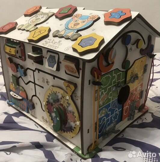 Бизиборд домик большой