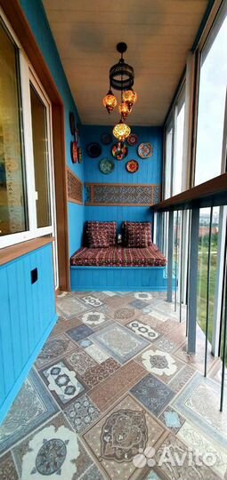 Отделка балкона