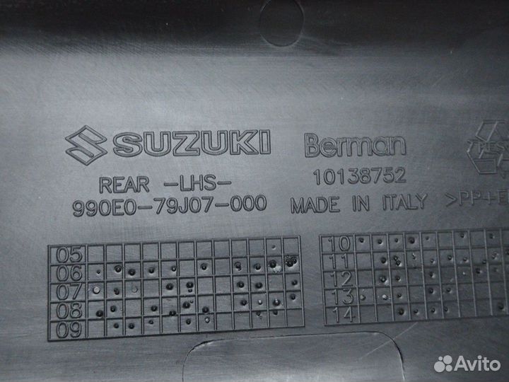 Молдинги дверей suzuki sx4