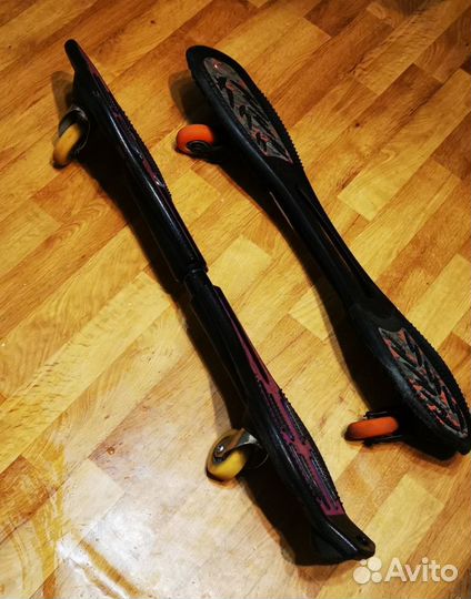 Скейтборд, вейвборд 2 шт