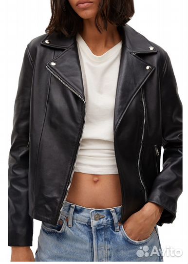 Кожаная байкерская куртка perfect