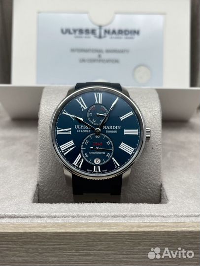 Часы Ulysse Nardin Marine Torpilleur 42mm (Новые)