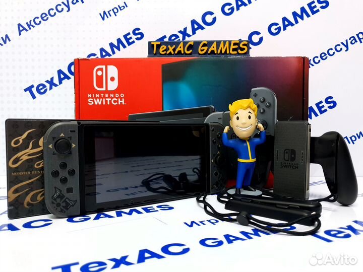 Nintendo Switch rev.2 цвет серый