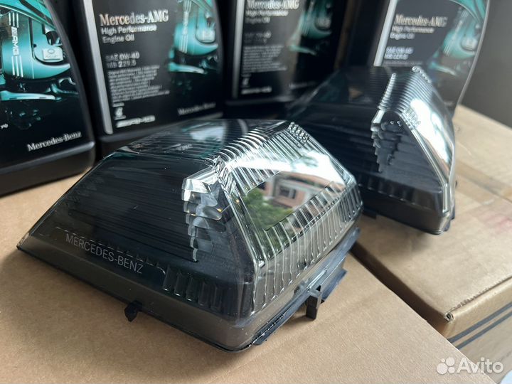 Поворотники G class w463 черные