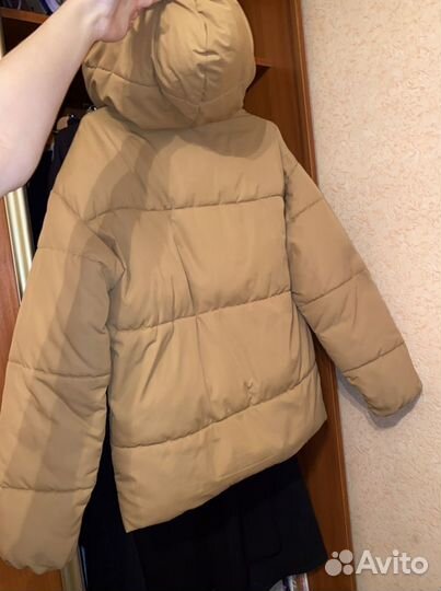 Куртка зимняя женская oversize (44 размер)