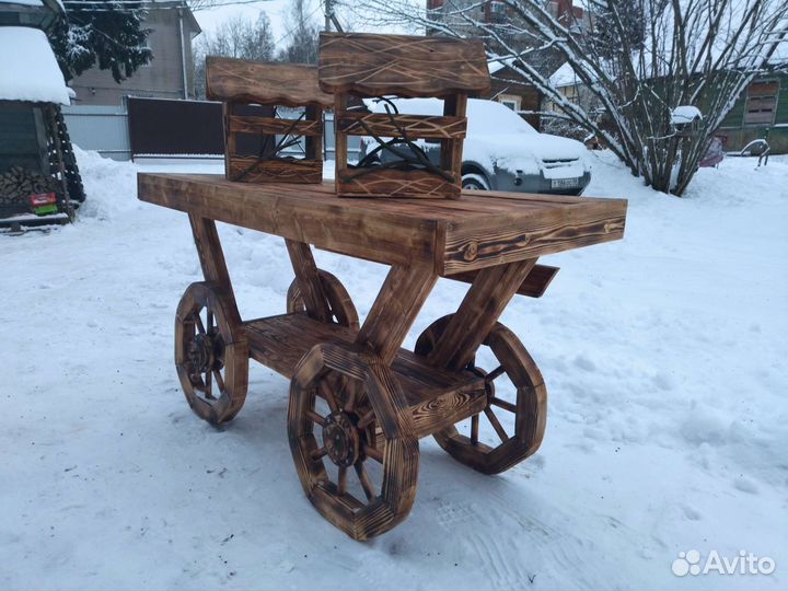 Декоративная телега