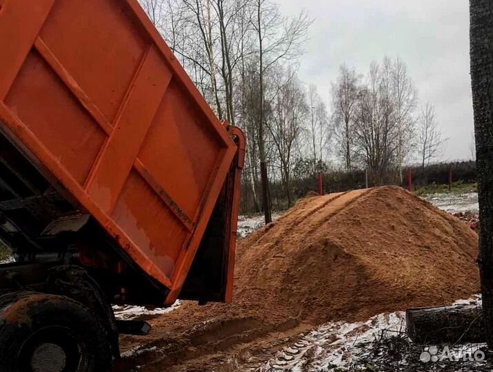 Песок для стяжки