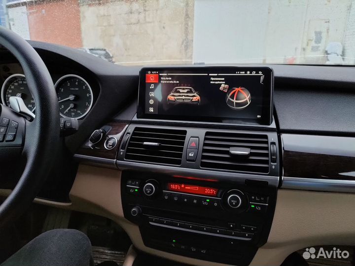 Android монитор 10.25 для BMW X5 E70, X6 E71 CCC