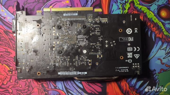 Видеокарта GeForce GTX 1050 Ti gaming X 4G