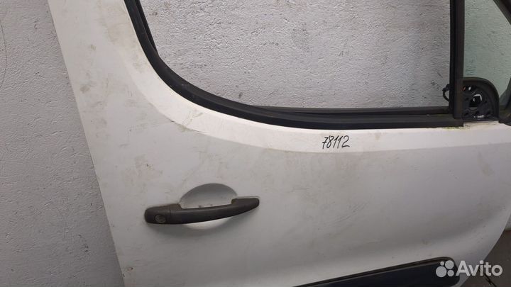 Дверь боковая правая передняя Peugeot Partner