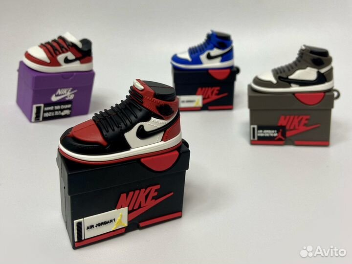 Чехол на AirPods 1/2 Jordan/Nike