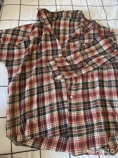 Рубашка в клетку женская