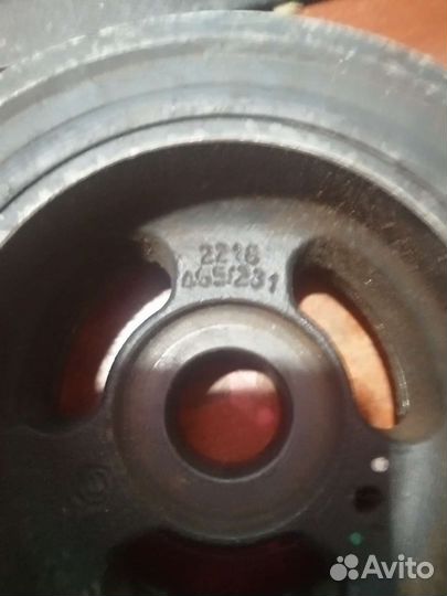 Шкив коленвала ford focus 2