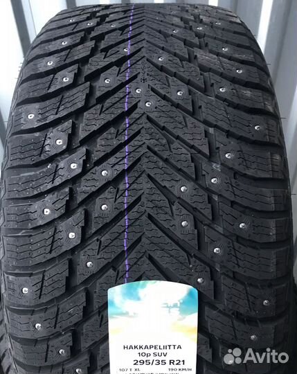Nokian Tyres Hakkapeliitta 10p SUV 295/35 R21 и 315/35 R21
