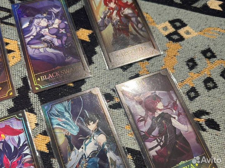 Коллекционные карточки honkai: star rail