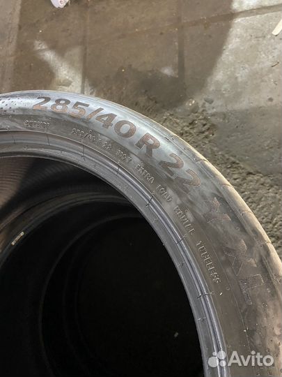 Continental ContiPremiumContact 6 285/40 R22