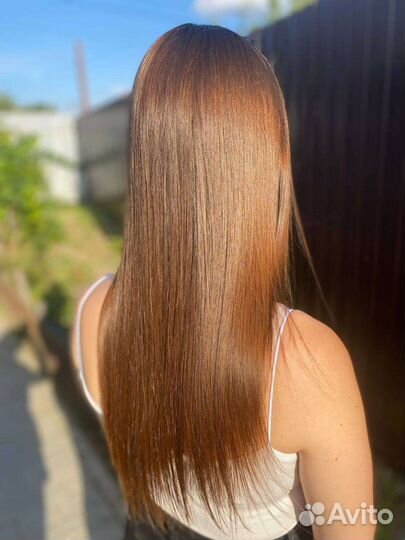 Кератиновое выпрямление и ботокс волос