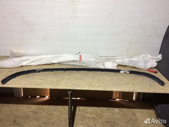 Накладка переднего бампера VW Polo 02-06