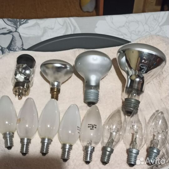 Лампы накаливания СССР ассорти