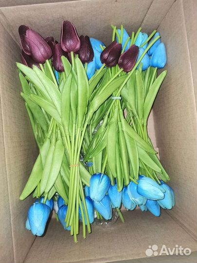 Искусственные тюльпаны