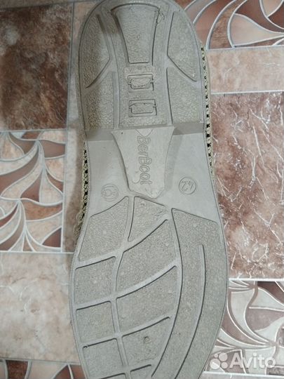 Слипоны мужские новые