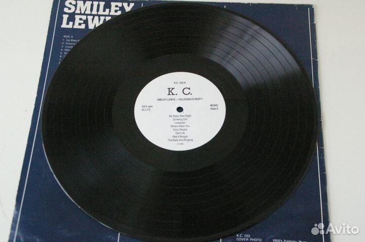 Пластинка Smiley Lewis Caldonia's Party UK blues