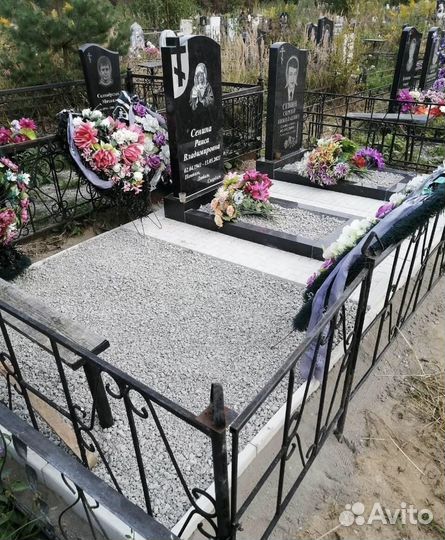 Покраска и уборка захоронений