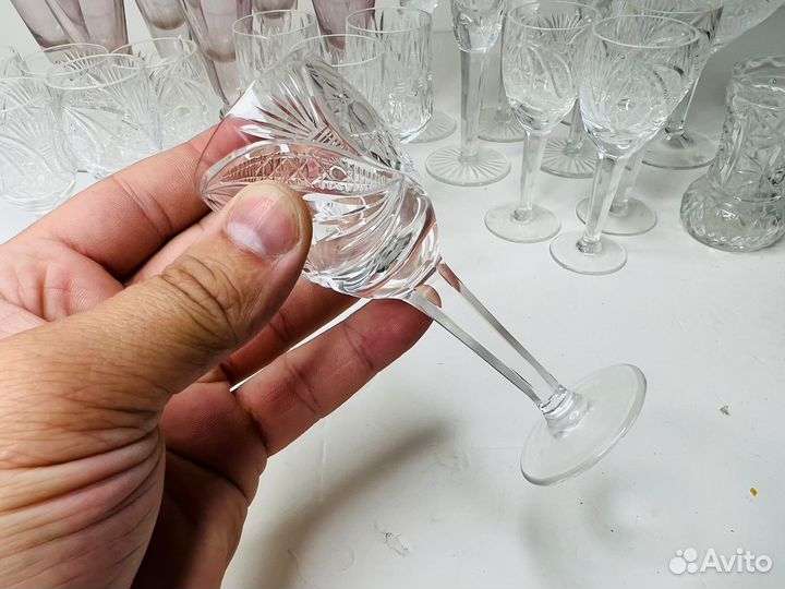 Фужеры, бокалы, рюмки СССР