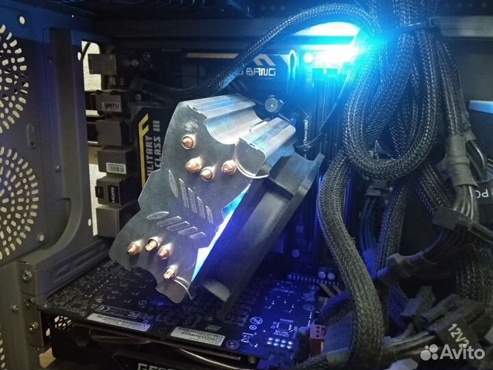 I7 2600k, MSI Z77 Mpower, 16 Gb Ddr3 + кулер