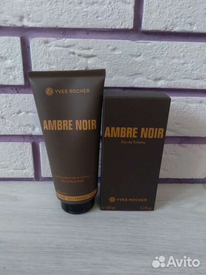 Легендарный мужс. парфюм Ambre Noir Ив Роше