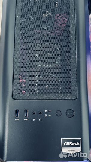 Корпус для пк Aerocool + 5 кулеров DarkFlash