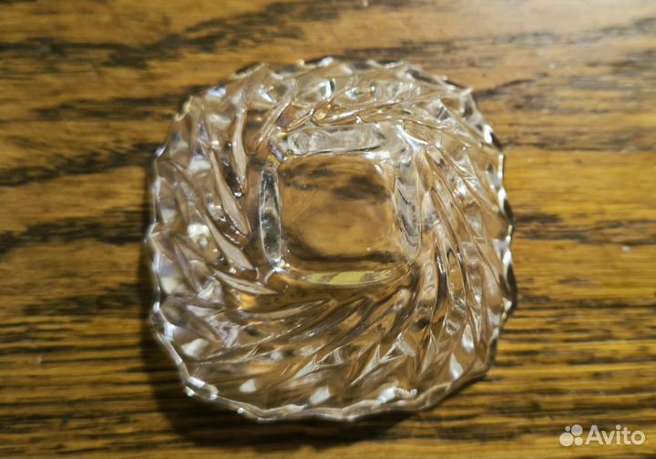 Розетки для варенья и соусов хрусталь или стекло