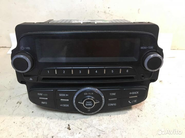 Автомагнитола штатная chevrolet aveo т300
