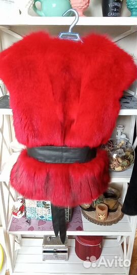 Жилетка меховая женская 48-52