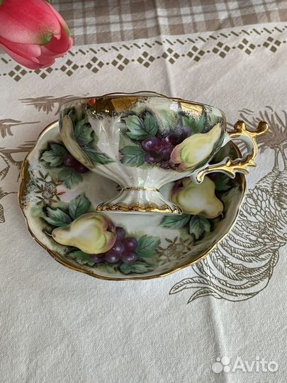 Чайно кофейная пара Япония фарфор