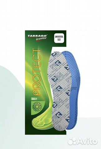 Антибактериальные стельки Protect Tarrago