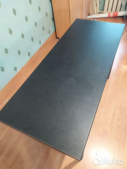 Столешница 1500х600х38 мм чёрная