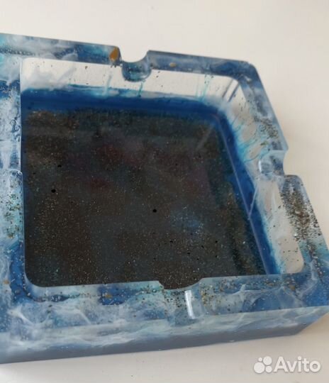 Тарелочки, пепельница из эпоксидной смолы