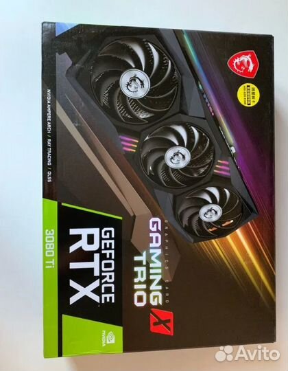 GeForce RTX 3080Ti 12GB MSI Gaming X trio