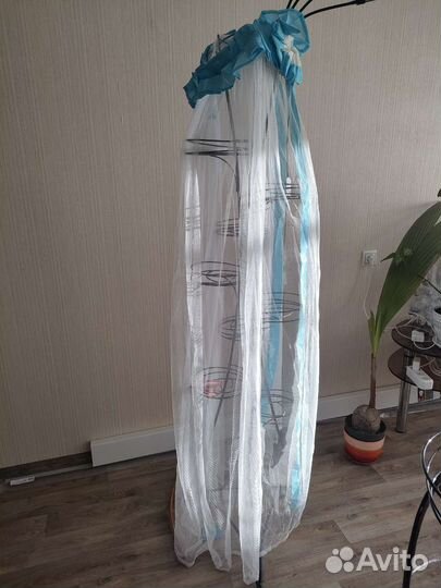 Наматрасник,балдахин для детской кроватки