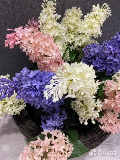 Искусственные цветы Искусственная сирень