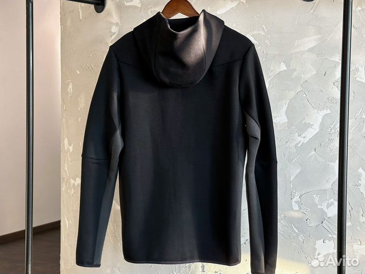 Jacket Nike Tech Fleece Dark Grey Orange