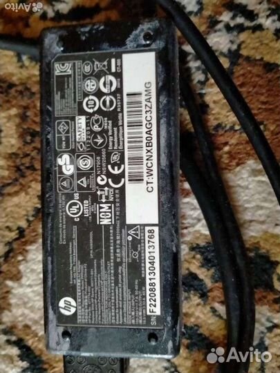 Блок питания для ноутбука hp 19.5v