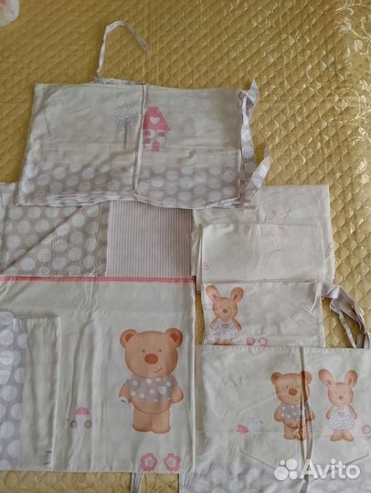 Детское постельное белье в детскую кроватку