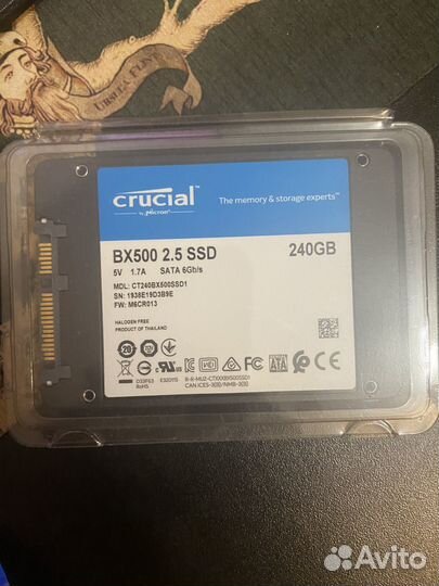 Ssd crucial bx500 240gb
