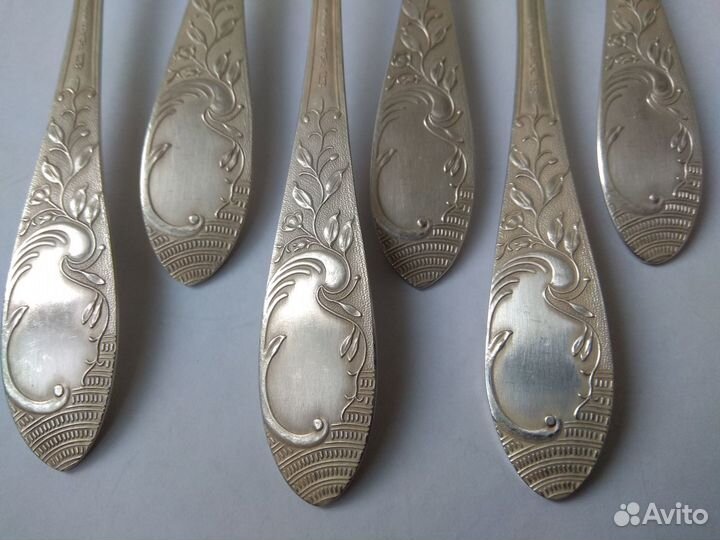 Мельхиоровые ложки 20,5см (без цинка) СССР