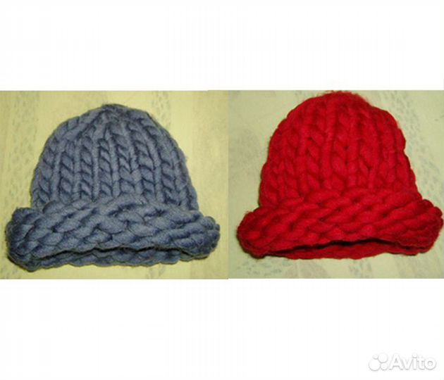 Шапка Хельсинки Новая Крупная вязка