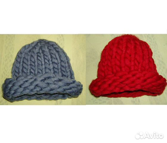 Шапка Хельсинки Новая Крупная вязка