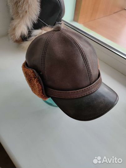Зимние шапки из нат. кожи и меха