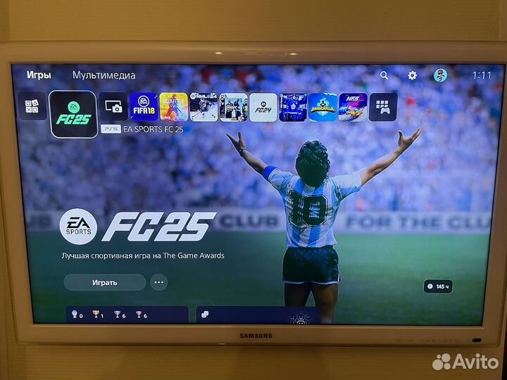 Sony playstation 5 slim с дисководом